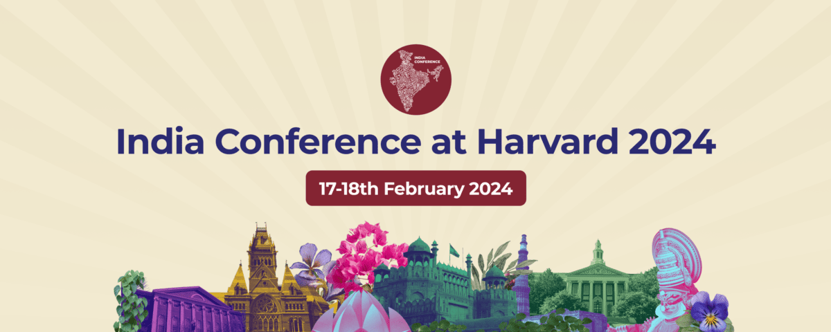 Harvard India Conference 2024 banner